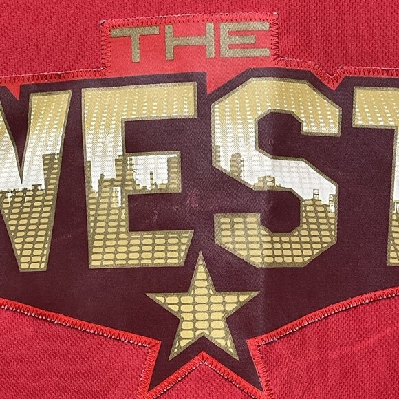 Adidas NBA All-Star 2011 The West Red Jersey XL Pau Gasol Los Angeles Lakers - Picture 5 of 9